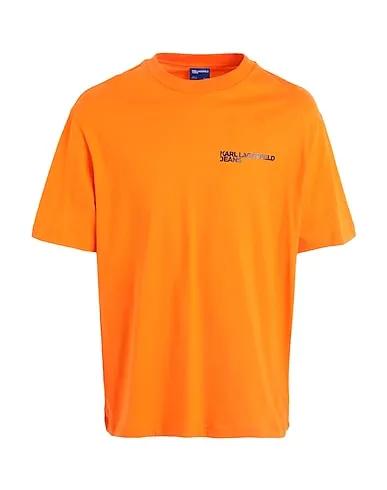 Orange Jersey T-shirt KLJ RELAXED BOX LOGO SSVL TEE
