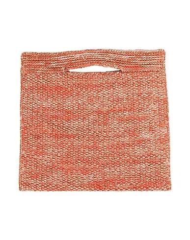 Orange Knitted Handbag