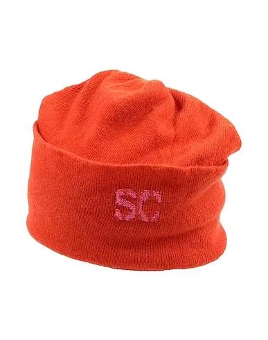 Orange Knitted Hat