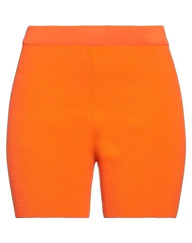 Orange Knitted Leggings