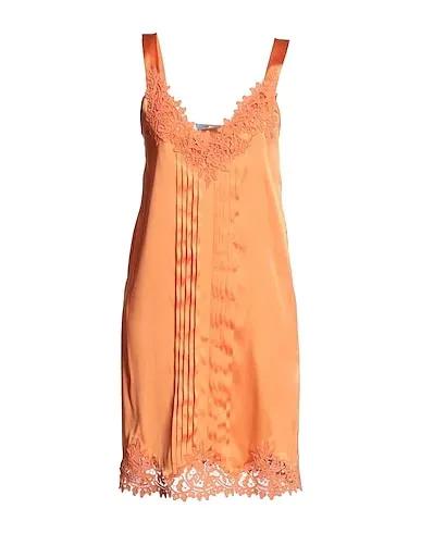Orange Lace Short dress