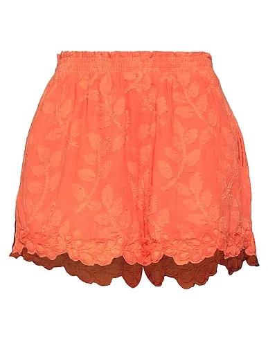 Orange Lace Shorts & Bermuda