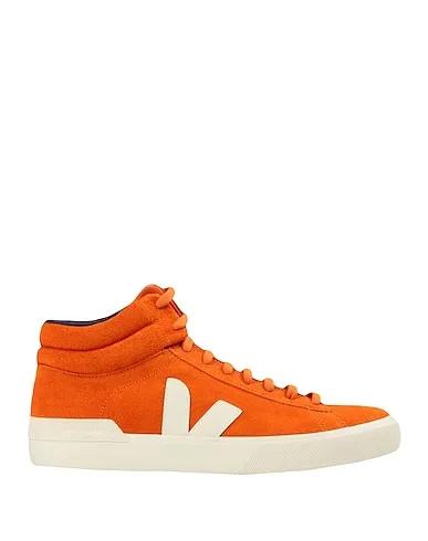 Orange Leather Sneakers MINOTAUR