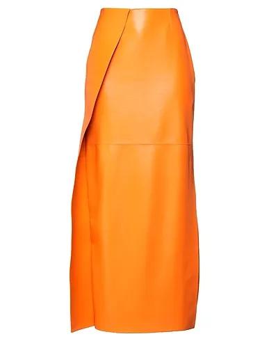 Orange Maxi Skirts