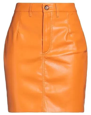 Orange Mini skirt