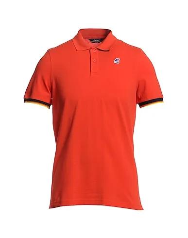 Orange Piqué Polo shirt