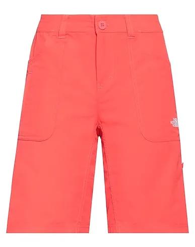 Orange Plain weave Shorts & Bermuda
