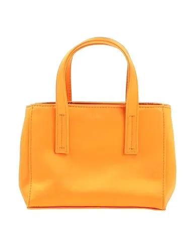 Orange Satin Handbag