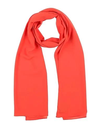 Orange Satin Scarves and foulards