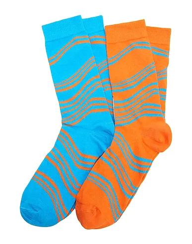 Orange Short socks 2-PACK ORGANIC COTTON SPIRAL SOCKS
