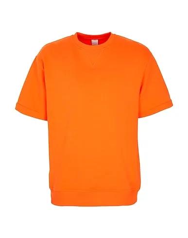 Orange Sweatshirt HEAVY ORGANIC COTTON OVER-SIZE T-SHIRT
