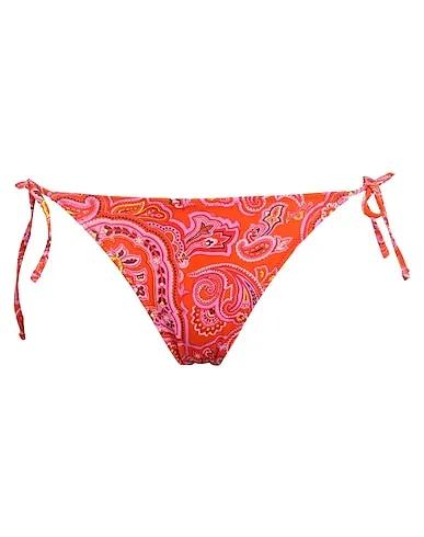 Orange Synthetic fabric Bikini