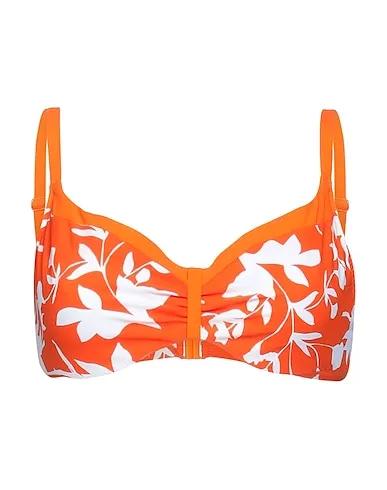 Orange Synthetic fabric Bikini