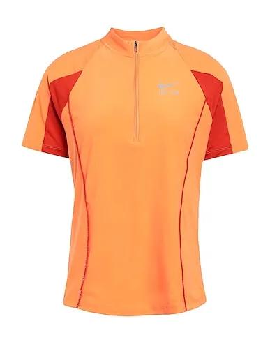 Orange T-shirt Nike Air Dri-FIT Women's Short-Sleeve 1/2-Zip Top