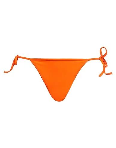 Orange Techno fabric Bikini