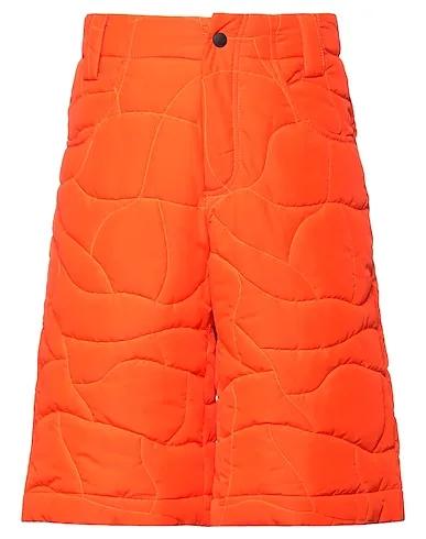 Orange Techno fabric Cropped pants & culottes