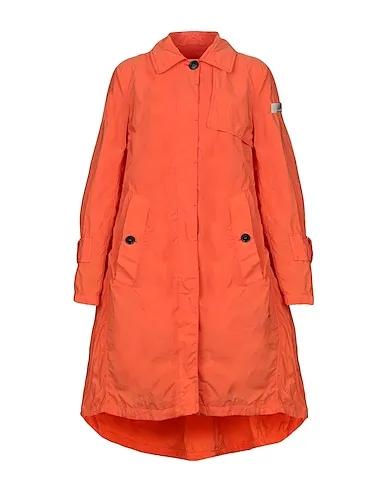 Orange Techno fabric Full-length jacket