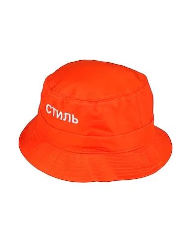 Orange Techno fabric Hat
