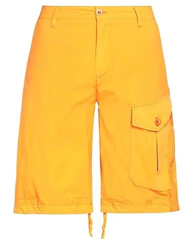 Orange Techno fabric Shorts & Bermuda