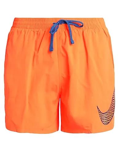 Orange Techno fabric Swim shorts 5 VOLLEY SHORT
