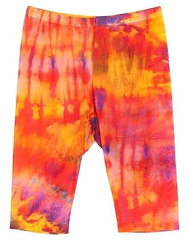 Orange Tulle Shorts & Bermuda