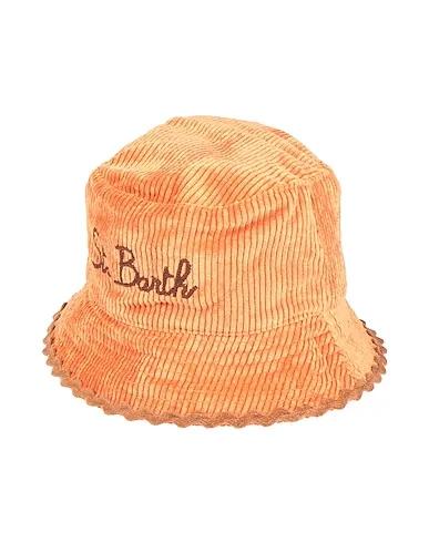 Orange Velvet Hat