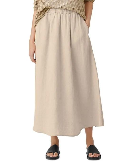 Organic Linen Skirt