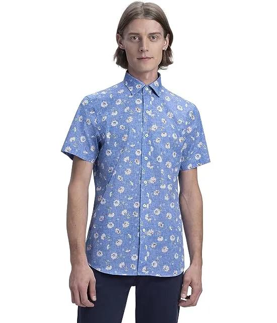Orson Floral Print Short Sleeve Shirt