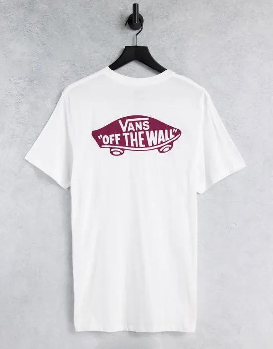 OTW Classic back print t-shirt in white