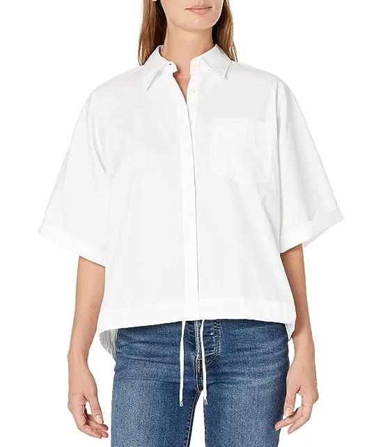 Oversize Broadcloth Short Sleeve Shirt