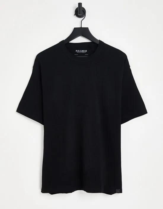 Oversized T-Shirt In Black