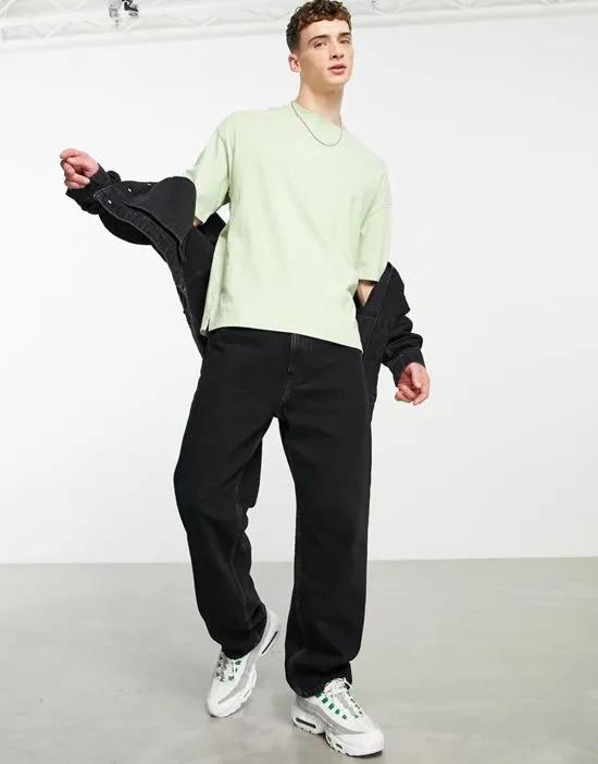 oversized T-shirt in sage