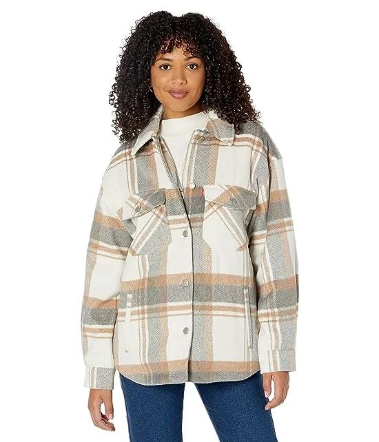 Oversized Wool Blend Jacket