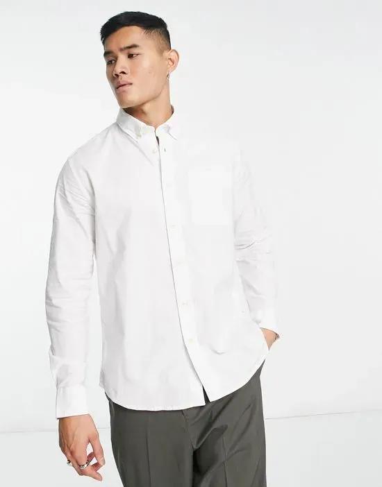 oxford shirt in white