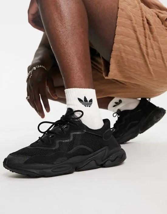 Ozweego sneakers in triple black