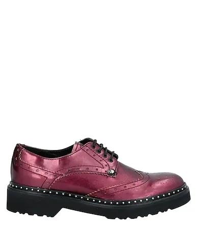 PACIOTTI 308 MADISON NYC | Burgundy Women‘s Laced Shoes