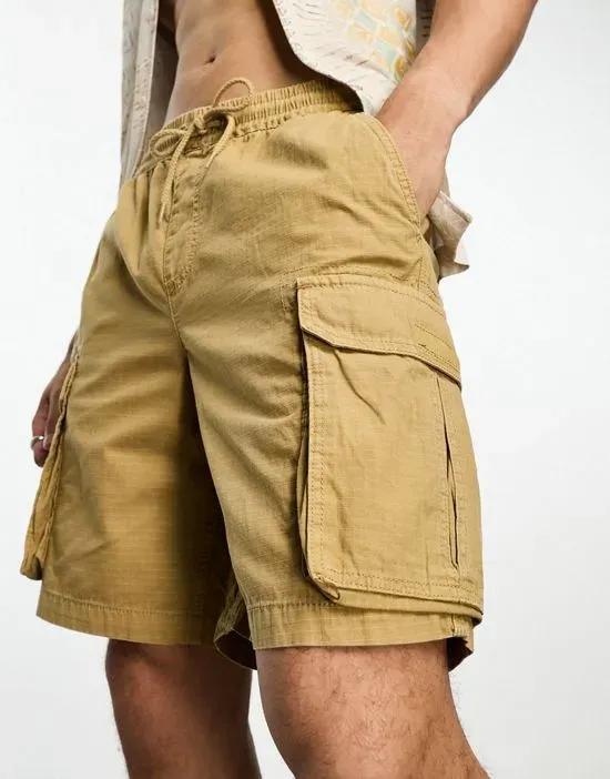PacSun Marc longline cargo shorts in tan