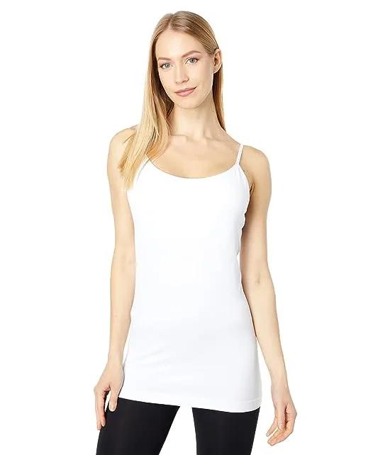 Padded Scoop Neck Cami with Built in Bra