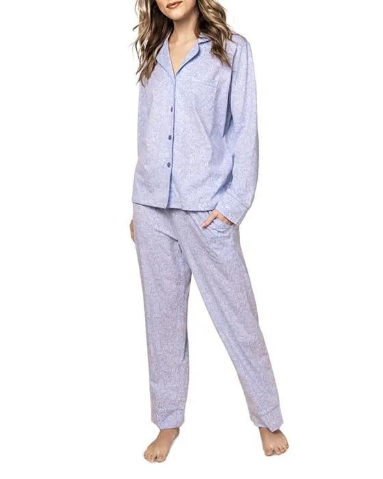 Paisley Pima Pajama Set