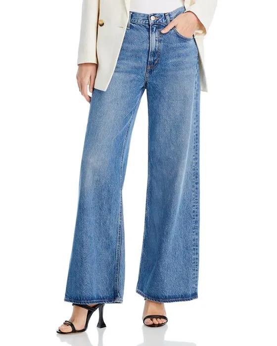Paloma Baggy High Rise Wide Leg Jeans in Siesta