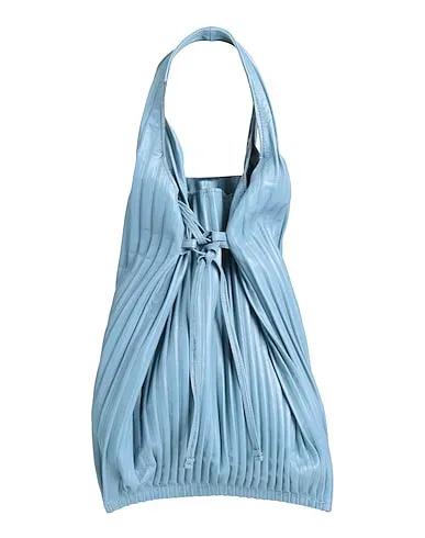 Pastel blue Baize Handbag