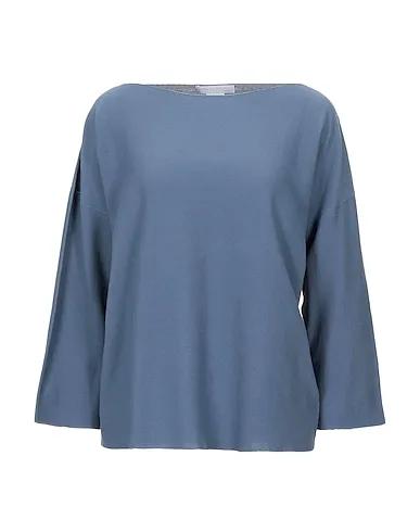 Pastel blue Boiled wool Sweater