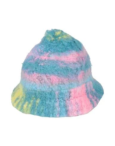 Pastel blue Bouclé Hat