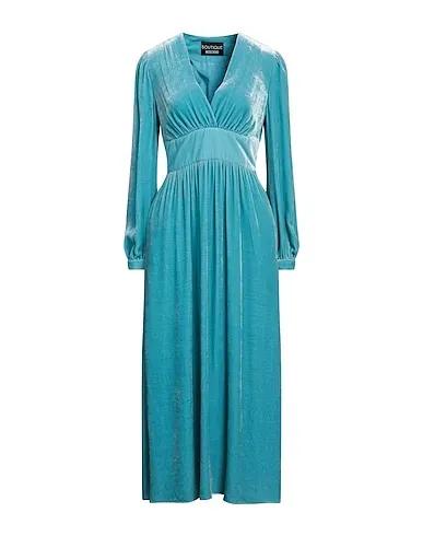 Pastel blue Chenille Midi dress