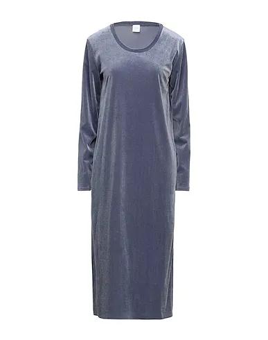 Pastel blue Chenille Midi dress