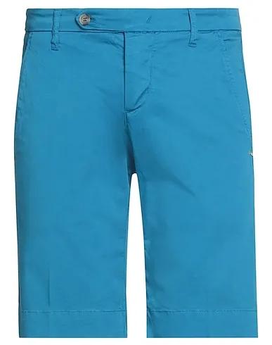 Pastel blue Cotton twill Shorts & Bermuda
