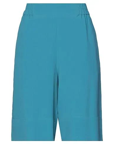 Pastel blue Crêpe Shorts & Bermuda