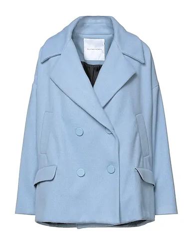 Pastel blue Flannel Coat