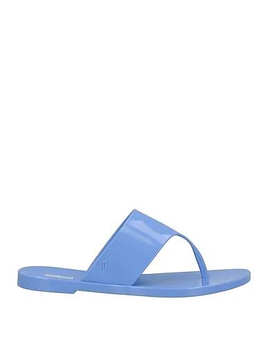 Pastel blue Flip flops
