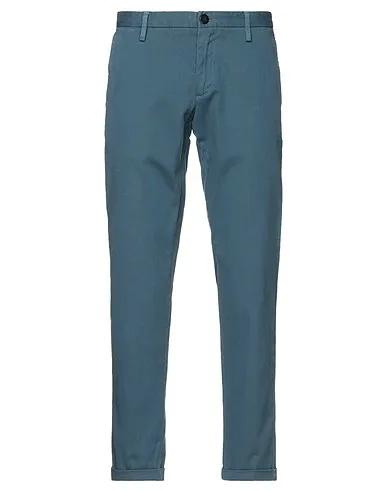Pastel blue Gabardine Casual pants